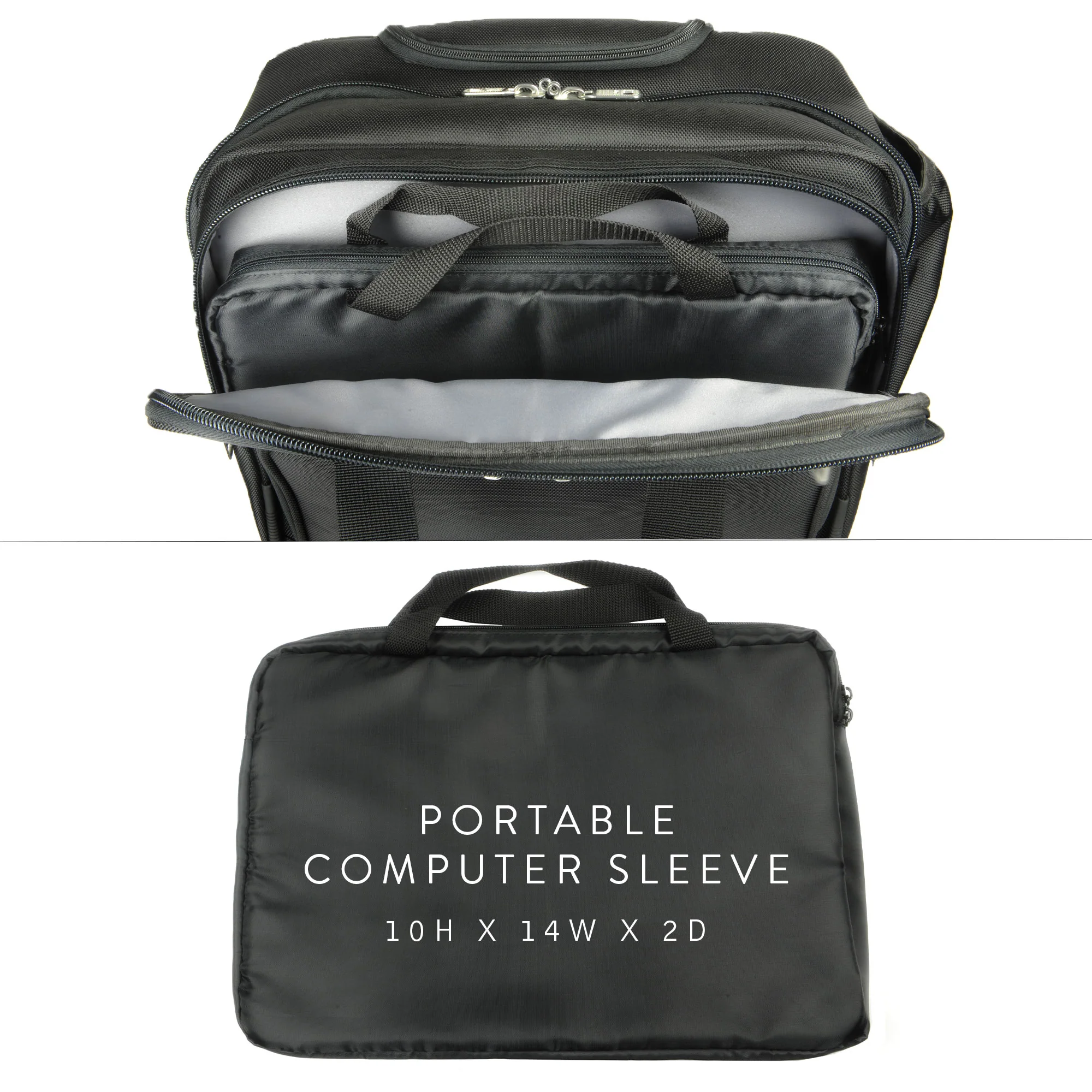 Aurora New Generation - 14" Rolling Multi-Tote - Image 6